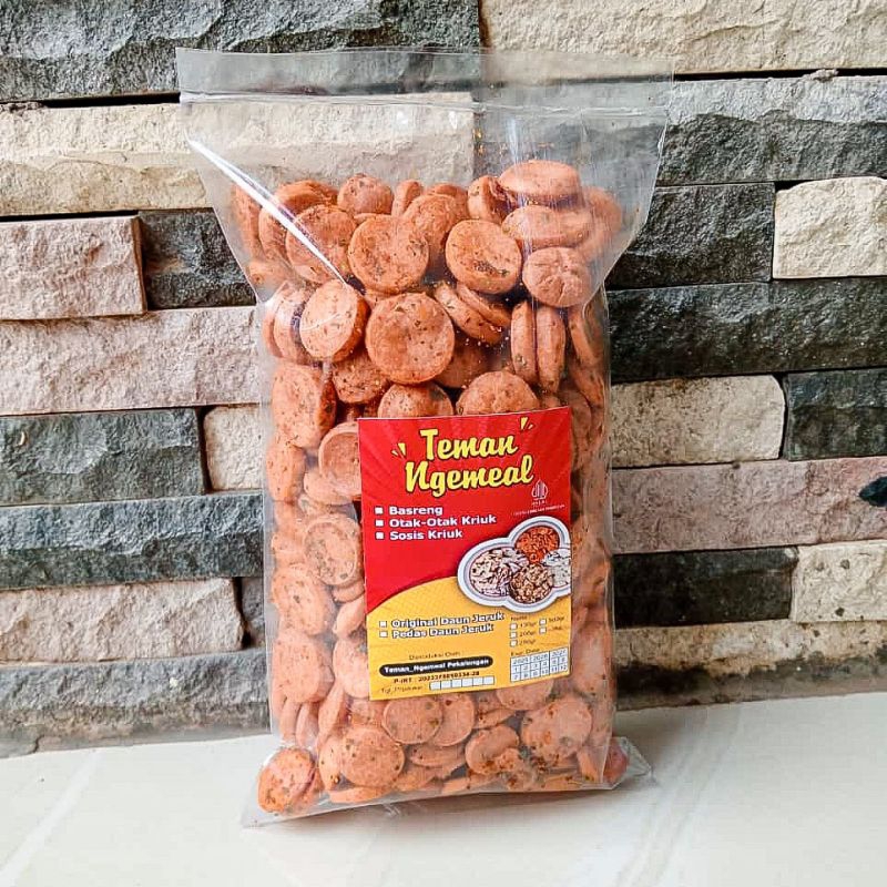 

(SOSRENG KRIUK) Sosis Goreng Kriuk Pedas Daun Jeruk,Ukuran 1kg