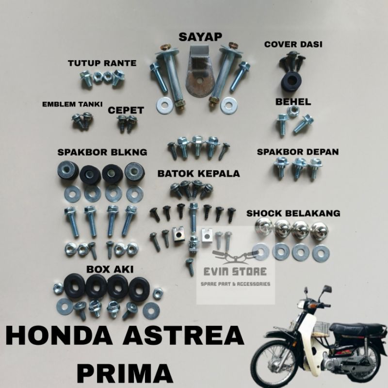 baut Honda Astrea grand prima fullset / baut full body Honda Astrea grand prima fullset
