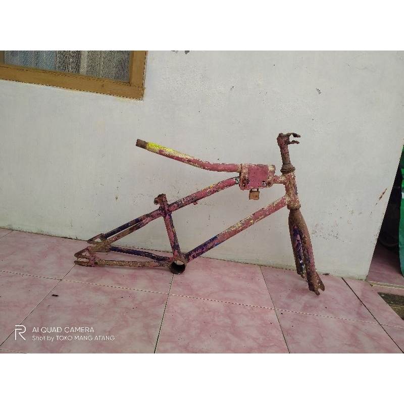 frame Fork Sepeda BmX Wimcycle METALIZER ban 16 inch real PICTURE