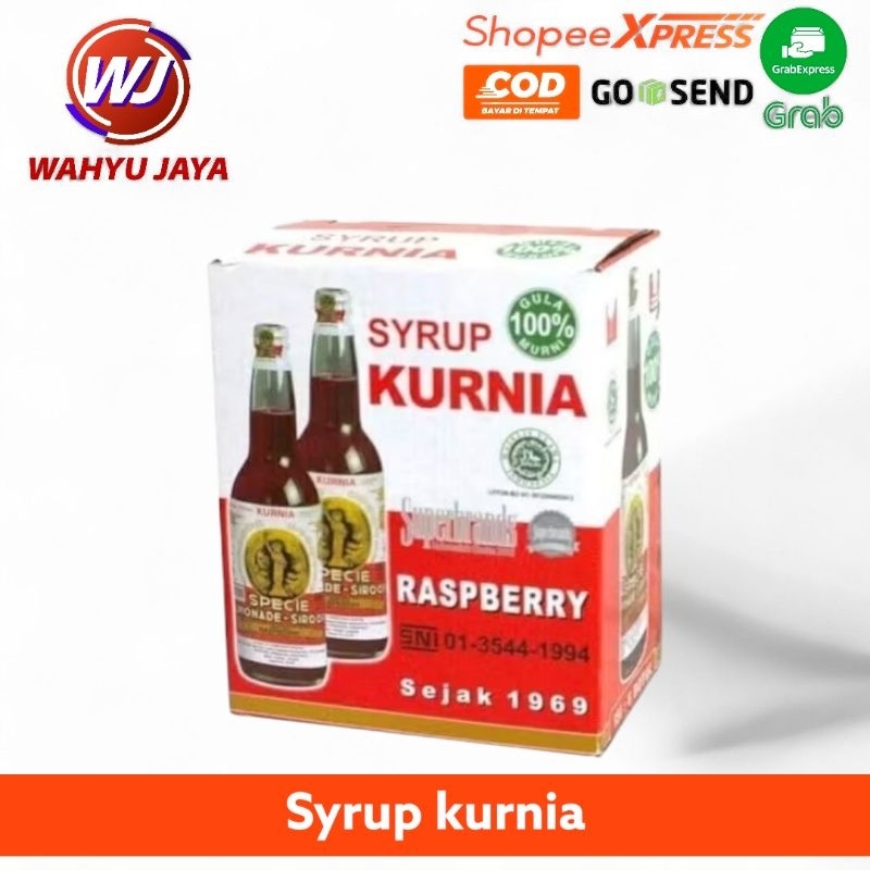 

Syrup Kurnia rasperberry Dus @6pcs