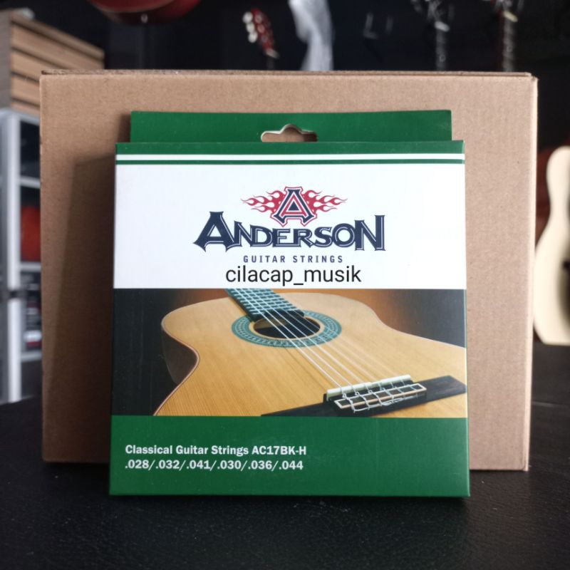 SENAR GITAR ANDERSON CLASSIC SENAR NYLON SENAR ANDERSON NILON ORIGINAL SENAR ANDERSON AC16BK-H