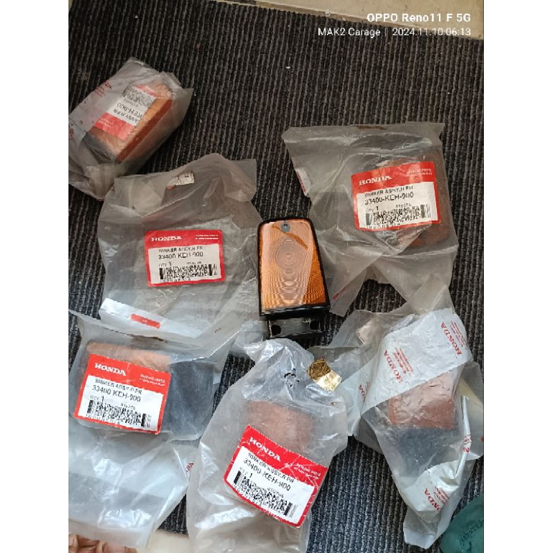 lampu sein sen reting Honda GL pro max ORI original asli AHM 33400 kg2 910 keh 900