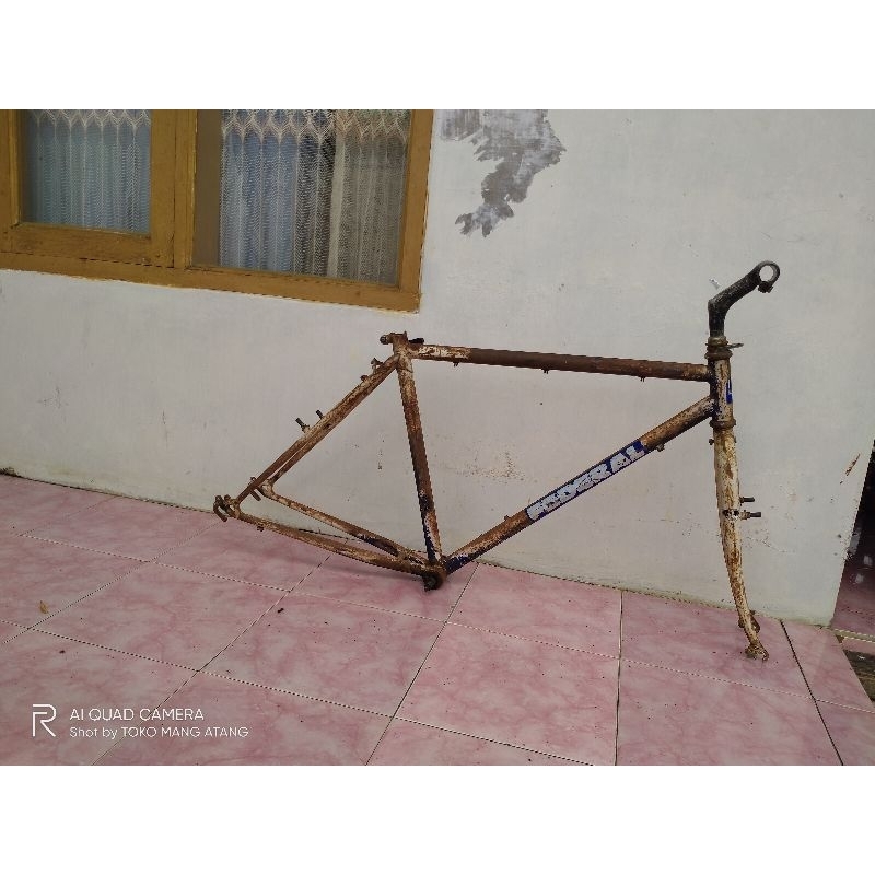 FRAME FORK SEPEDA MTB 26 FEDERAL MG-SX SERI FCx Original Size 19 inch