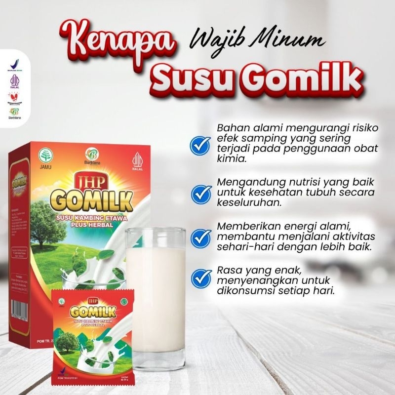 

GOMILK - Susu Etawa plus Herbal