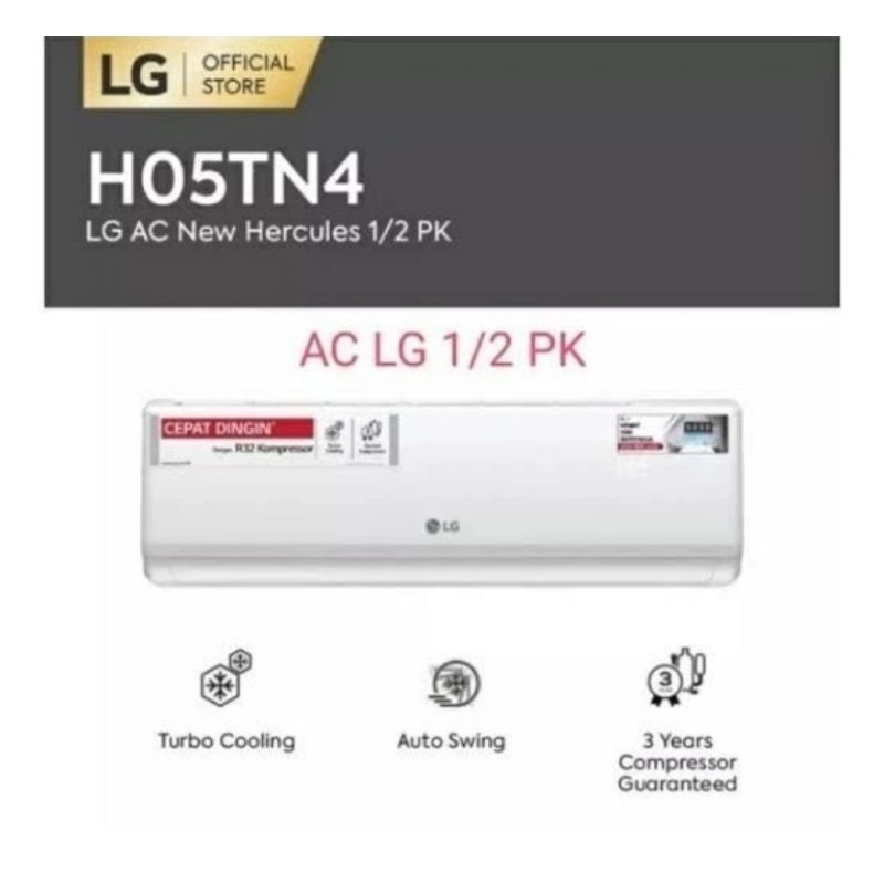 AC LG 1/2 PK Hercules