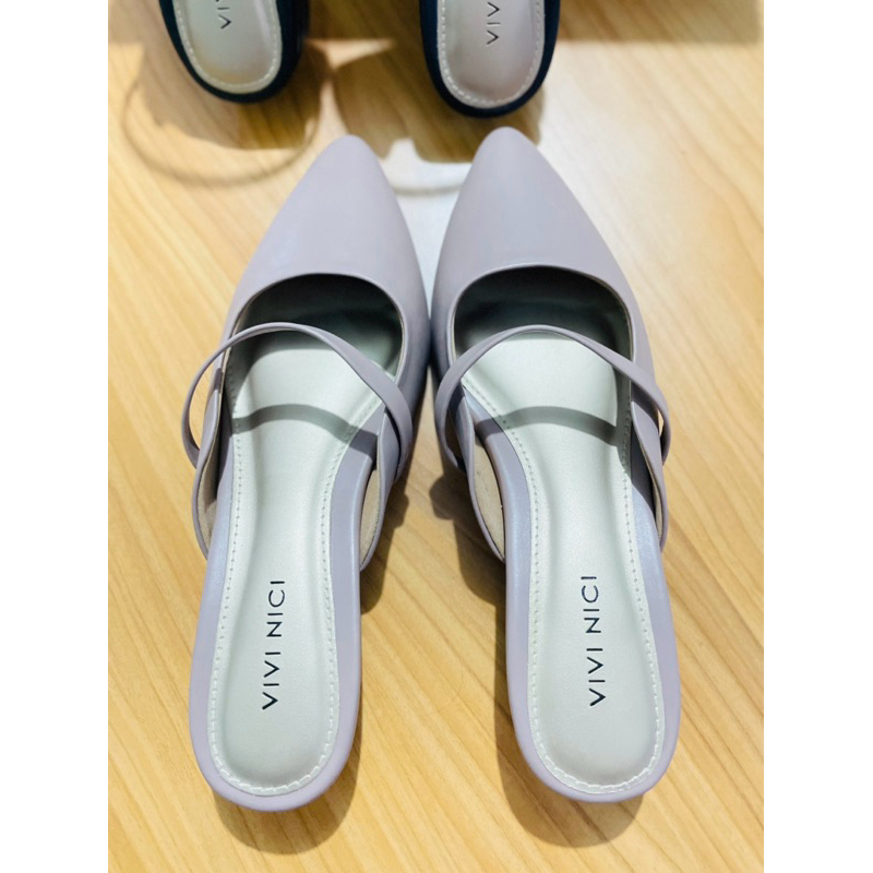 Sendal Mules Wanita Vivi Nici Purple