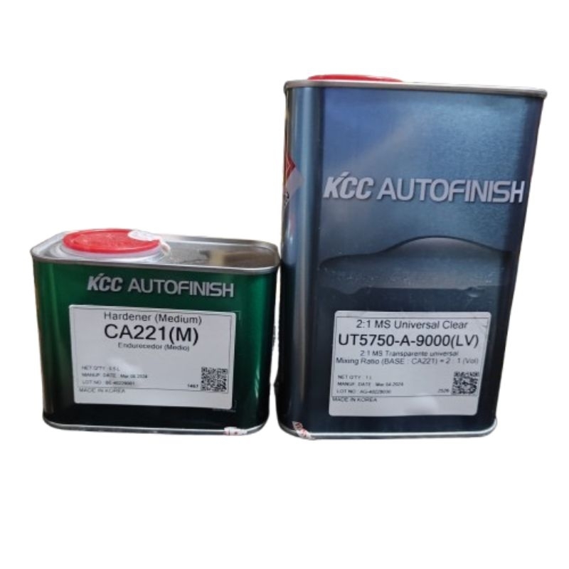 Clear coat vernish kcc ms 1liter set