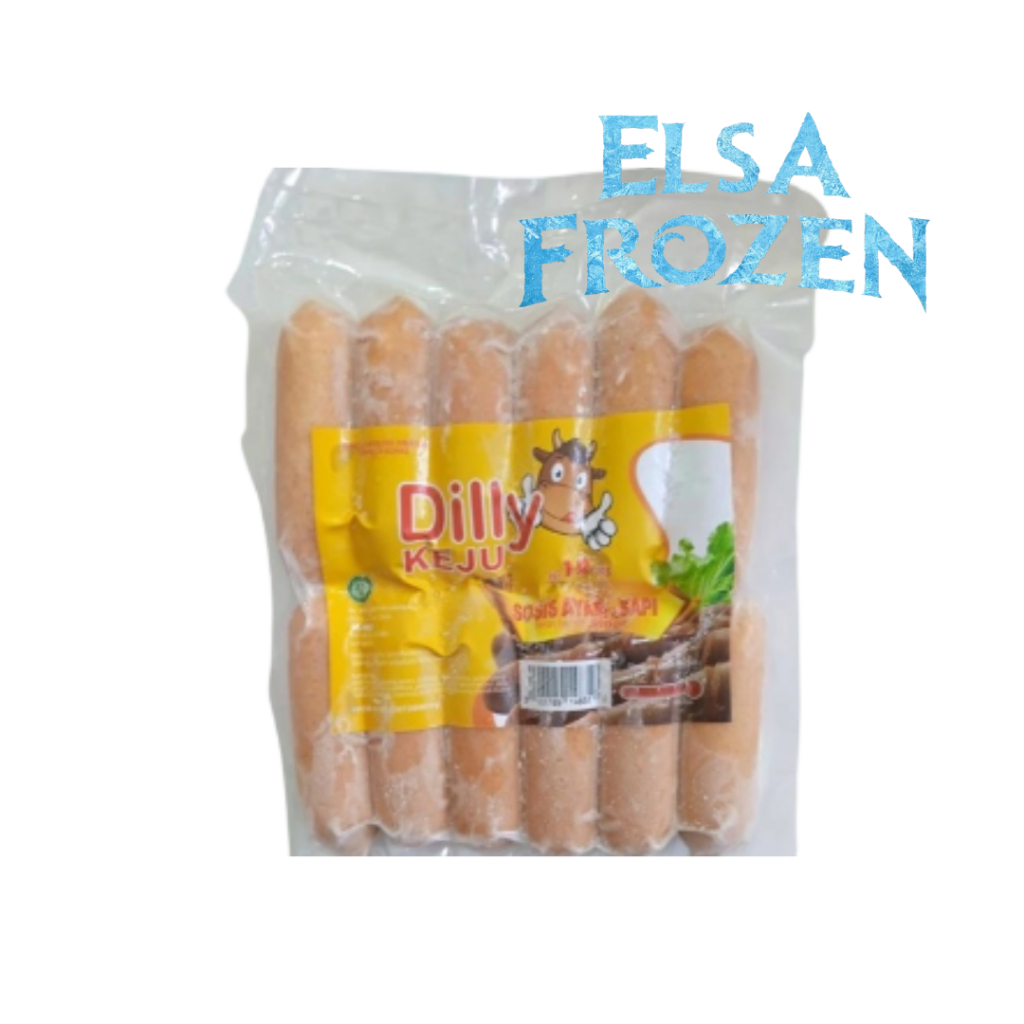 

DILLY SOSIS MINI RASA KEJU 500GR ISI 12PCS SOSIS SAPI DAN AYAM