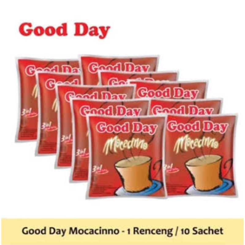 

Good Day Mochachino 1 Renceng (10 Sachet)