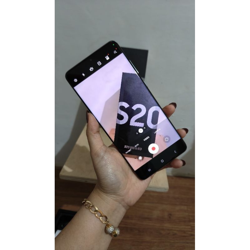 Handphone Samsung S20 Ultra 5G sein ram 12/128 fullset no hf