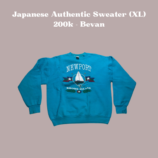 Japanese Authentic Sweater Size XL - Bevan