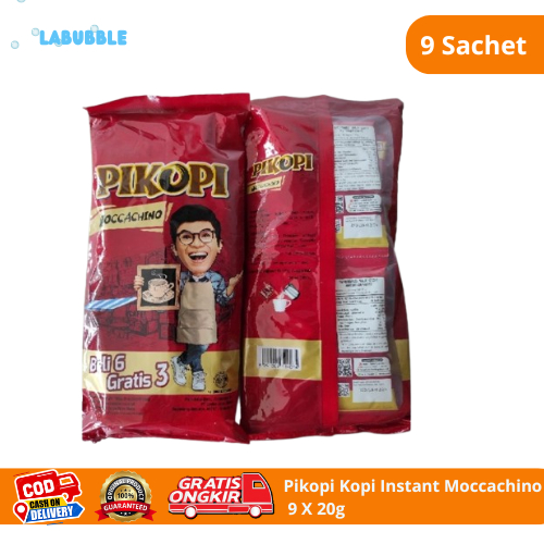 

Pikopi Kopi Instant Moccachino 9 X 20g