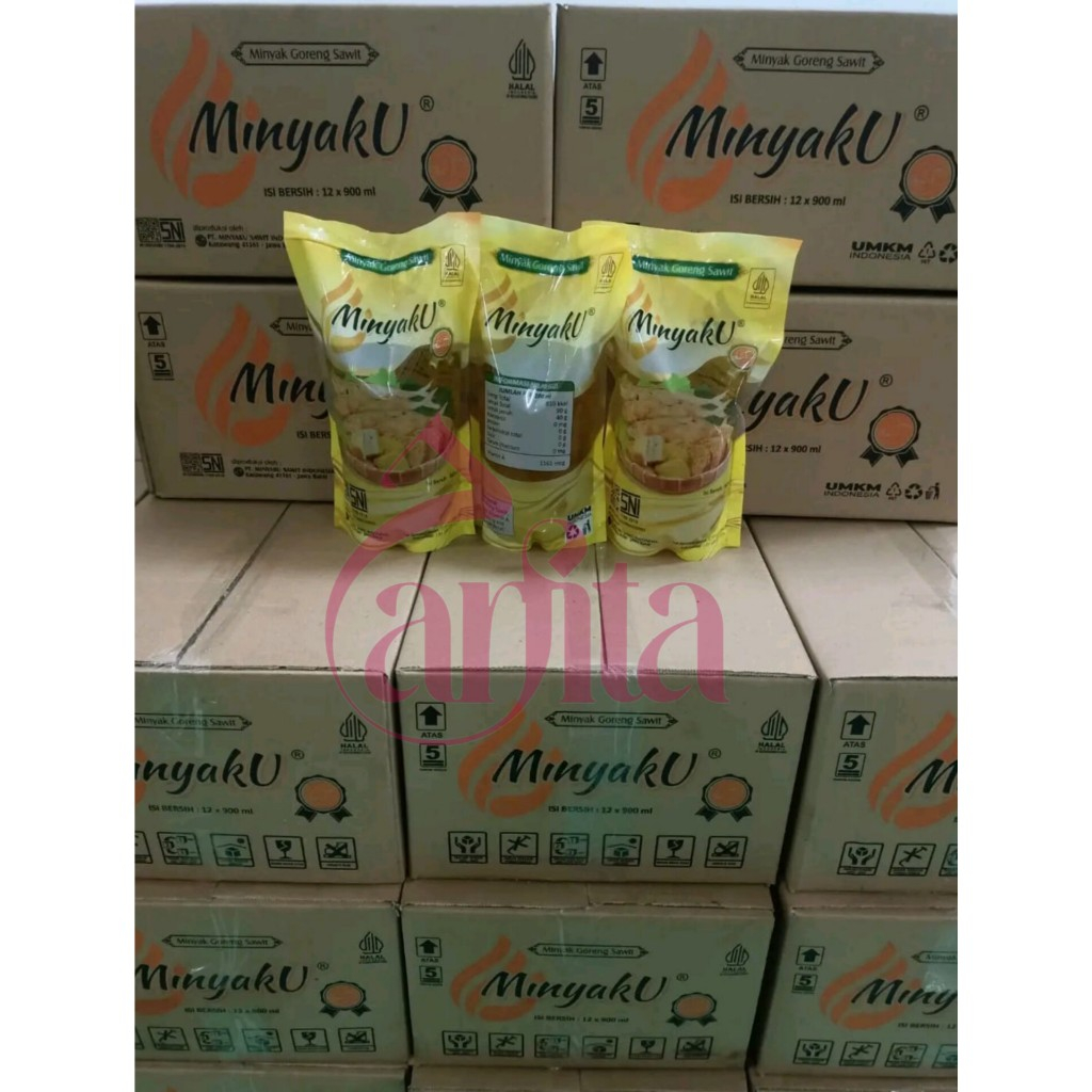 

MinyakU | Minyak goreng sawit pouch | 900ml