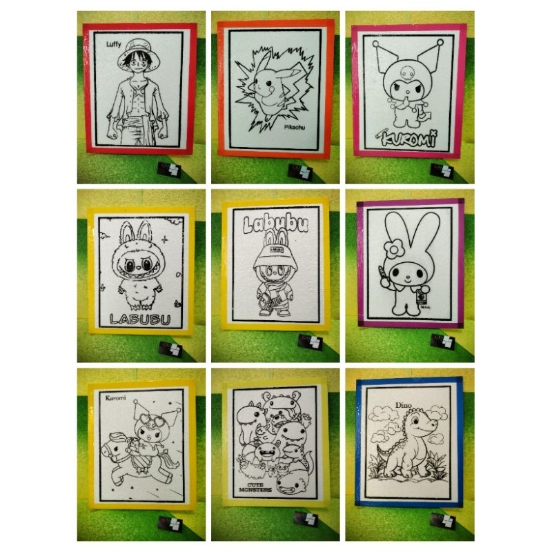 

STYROFOAM LUKIS MURAH | UK 40X33X1CM | PREMIUM