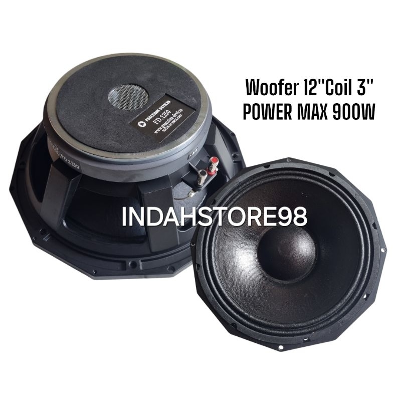 Speaker 12 inch PD 1250 Sub Low Speaker Component PD1250 Sub