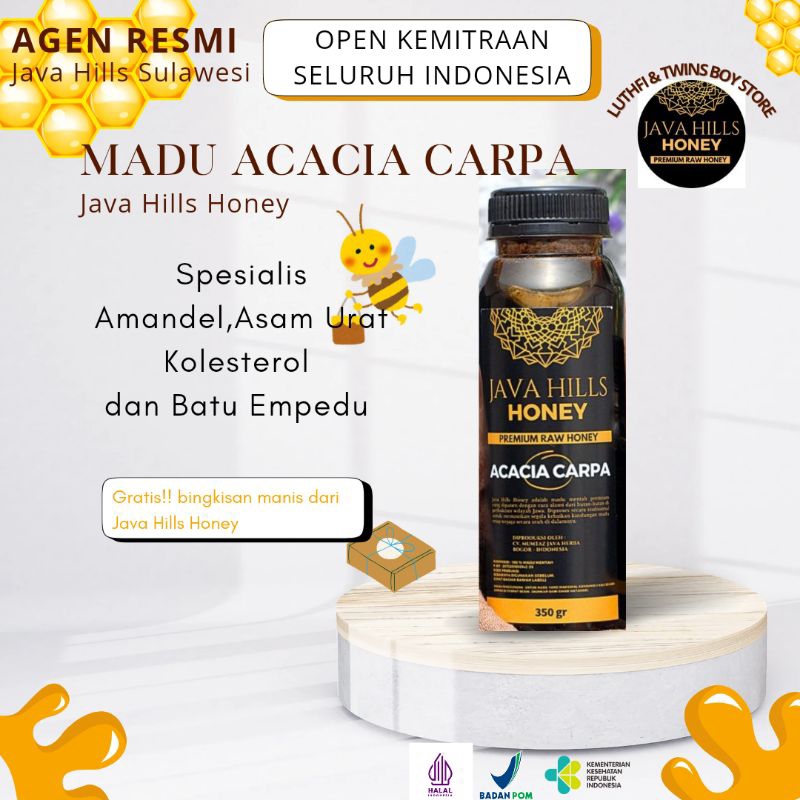 

(100% ASLI) Acacia Blossom by Java Hills Honey (spesialis amandel, asam urat, kolesterol dan batu empedu)