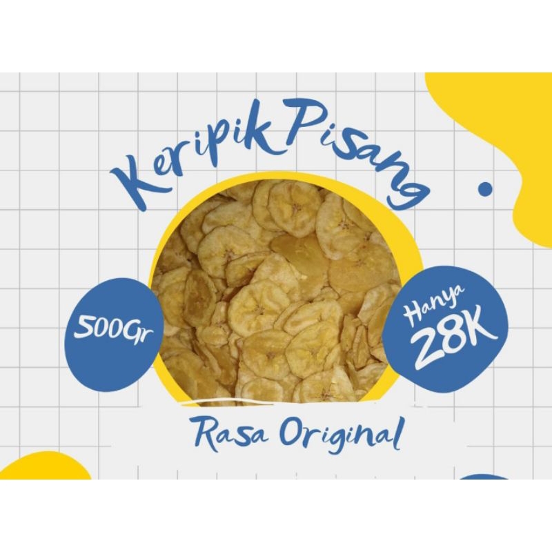 

Keripik Pisang Original 500Gr
