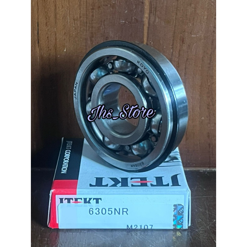 BEARING 6305NR KOYO LAHER 6305 NR KOYO SNAP RINGS