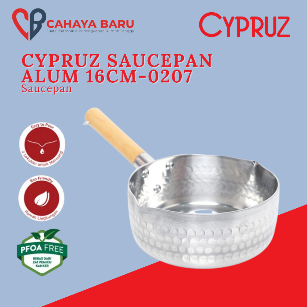 CYPRUZ SAUCEPAN ALUM 16CM-0207