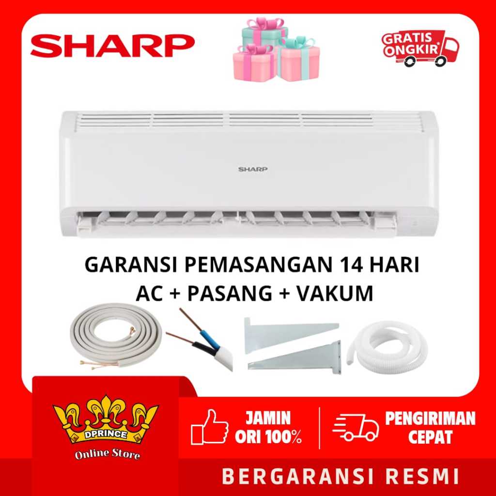 SHARP AC Garuda Series 0.5 PK / 1/2 PK AH-A5BEY