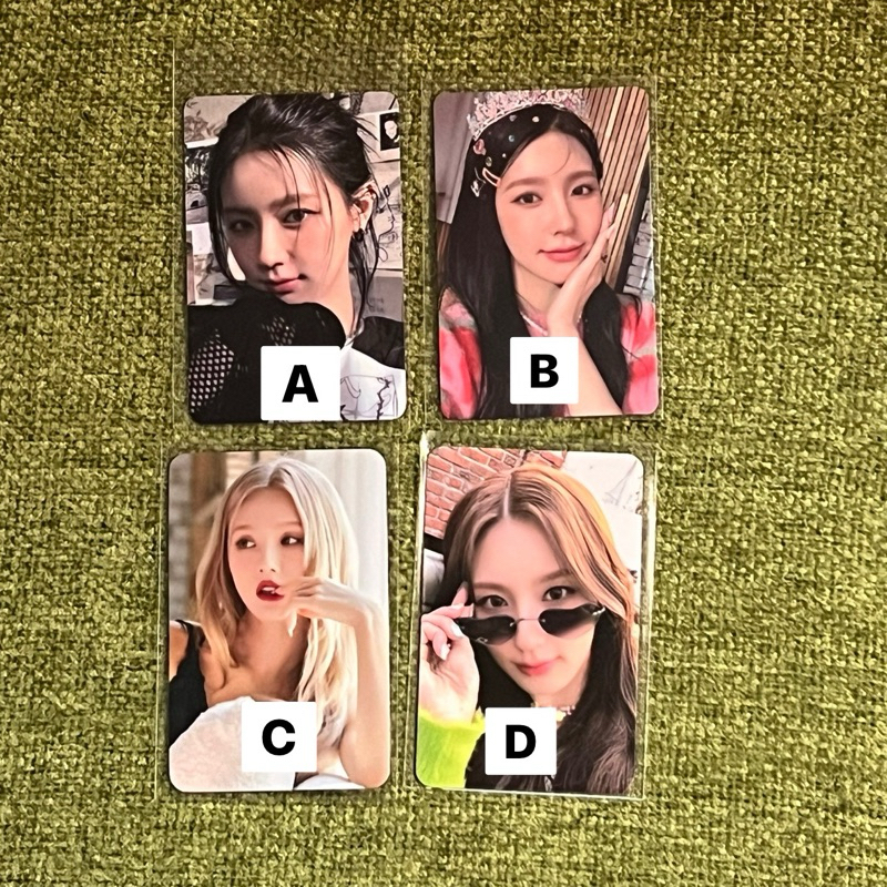 Photocard (PC) Official Cho Miyeon (G)I-DLE GIDLE IDLE Part 2