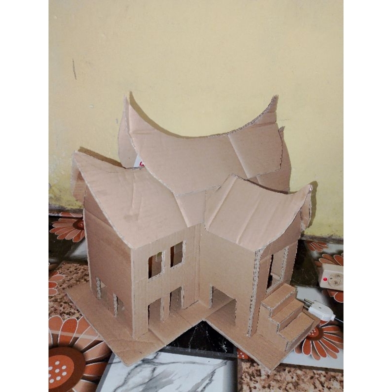 

MNIATUR RUMAH ADAT MINANG DARI KARDUS || UNTUK TUGAS SEKOLAH ATAU PAJANGAN