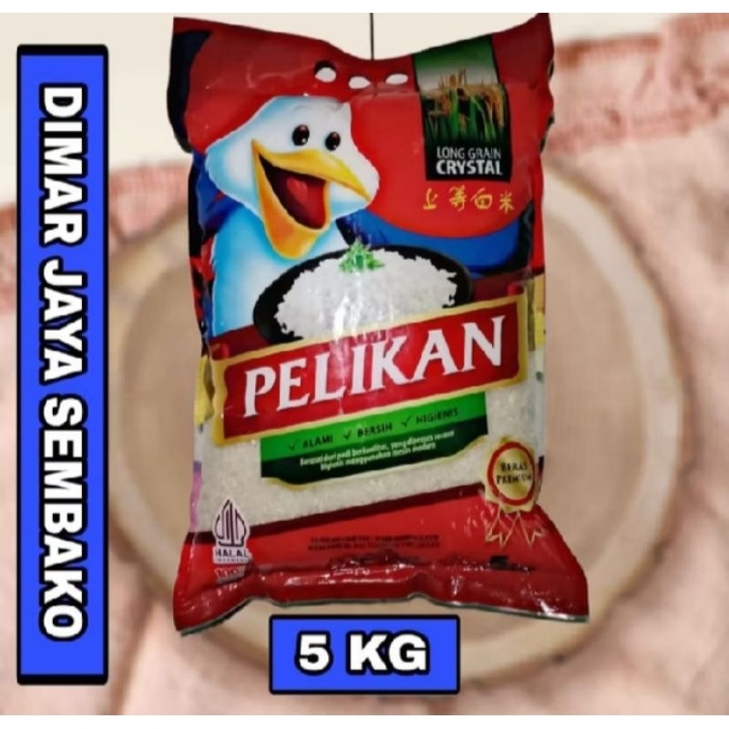 

beras pelikan 5kg x 3