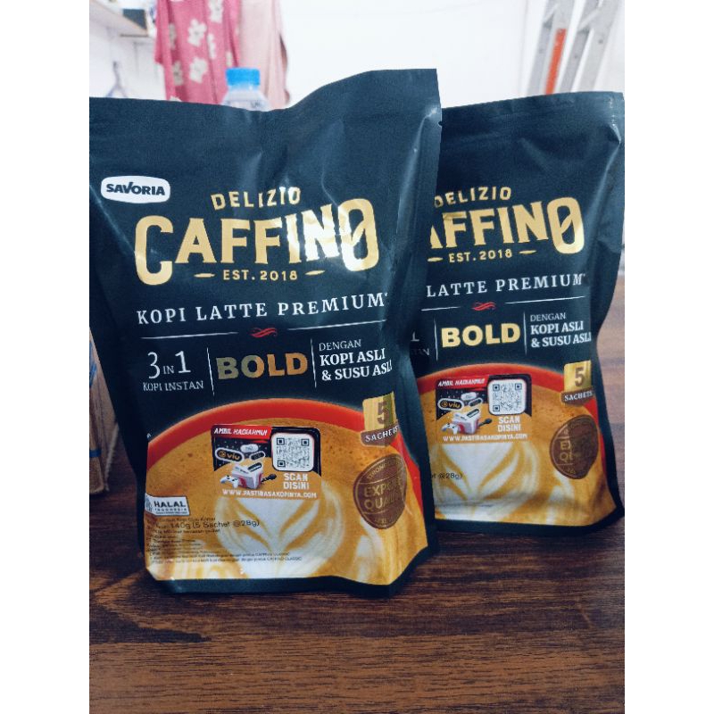 

caffino bold isi 5 sachet @ 28 gram exp tahun 2026