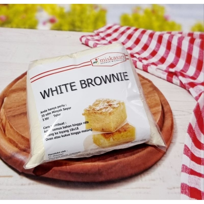 

Miskasari Adonan White Brownies