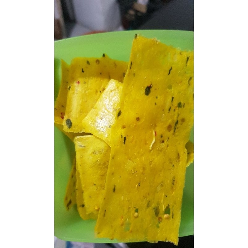 

Opak kerupuk singkong pedas mentah 250 gr