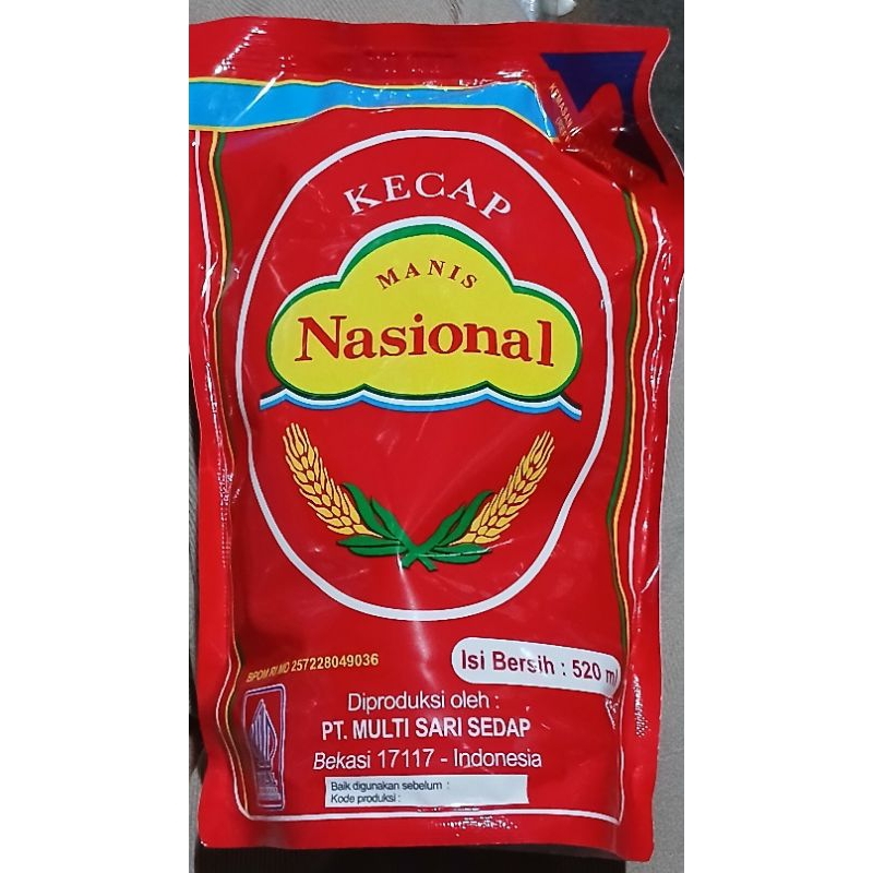 

Kecap Nasional Refill. 420ml