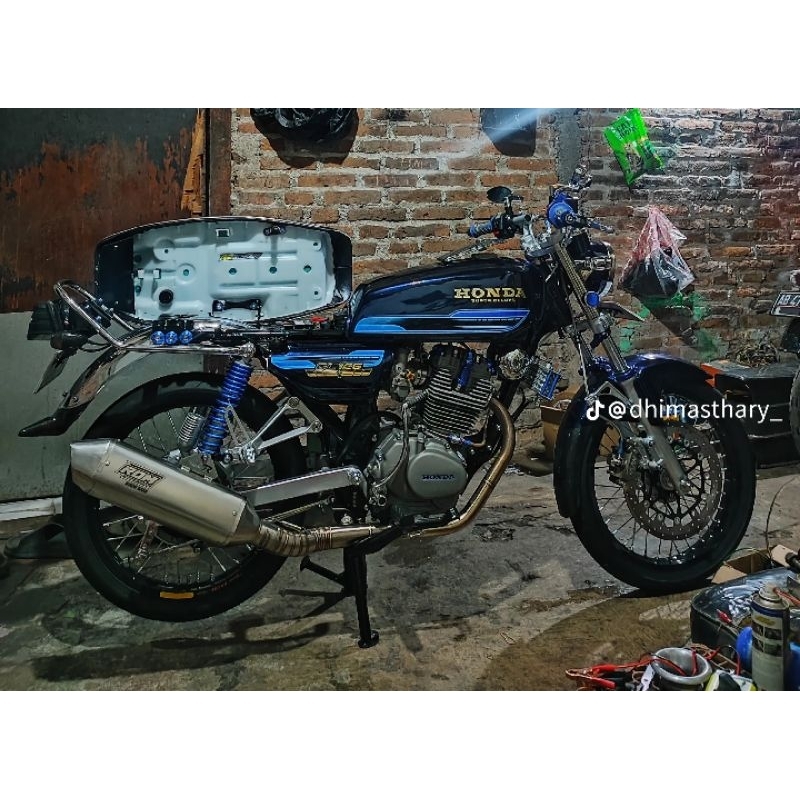 Knalpot KTM Hondavarna CB GL MP TIGER Original RDM SPESIALIST MUFFLER