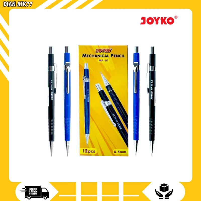 

MP-01Mechanical / Pensil Mekanik Joyko / 1 Pak 12 Pcs