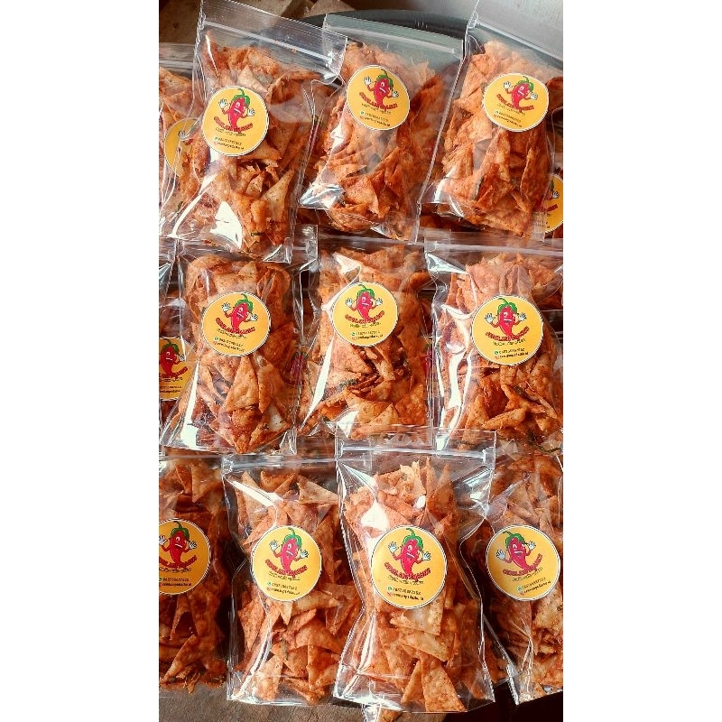 

(Termurah) Keripik Pangsit Pedas Daun Jeruk