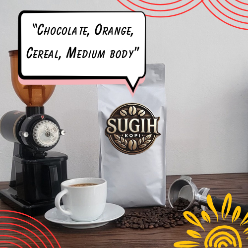 

Kopi Arabica Single Origin Roasted Bean Arabica Single Origin - Sugih Kopi - Kopi Pejabat