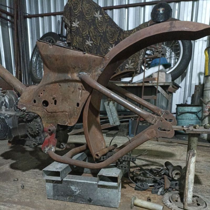 ARM RIGID CHOPPY CUB ( sudah pengelasan )