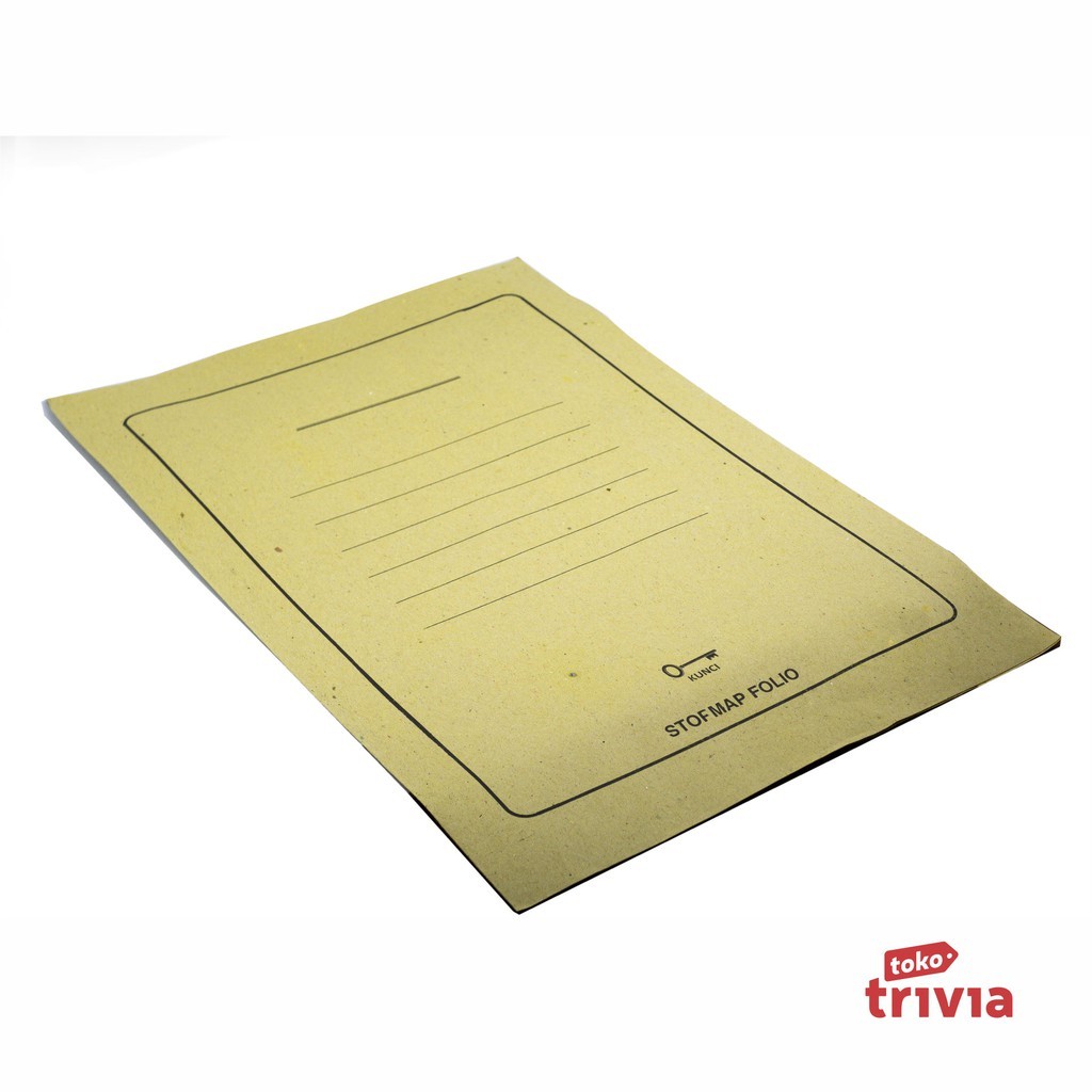 STOPMAP KERTAS FOLIO / MAP KERTAS JAGO / MAP BC BIRU KUNING MERAH