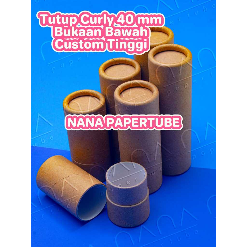 

Nana Papertube - Curly 40 mm - Bukaan Bawah