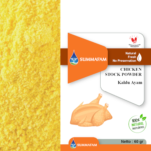 

Summafam Chicken Stock Powder (NON MSG) - Bubuk Kaldu Ayam