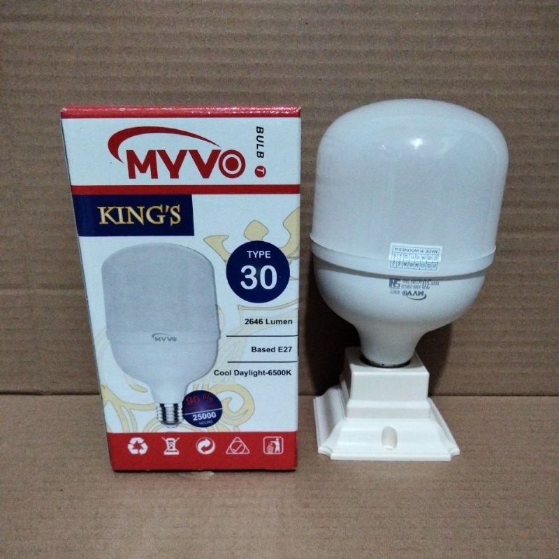 Lampu Led Myvo King 30w/Bohlam Led 30w myvo