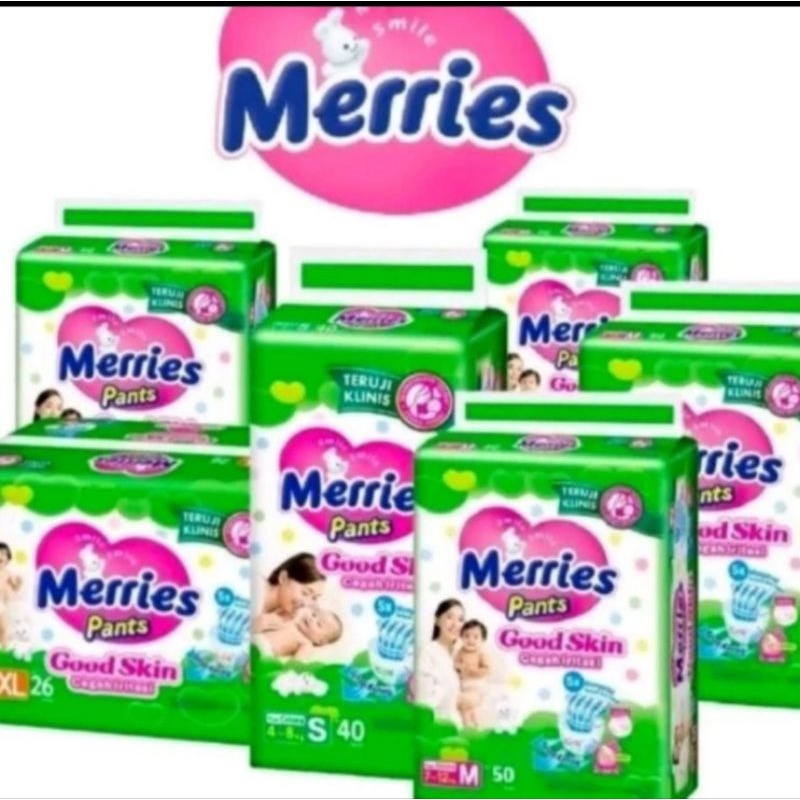 MERRIES POPOK|MERRIES PANTS|PAMPERS MERRIES PANTS MURAH