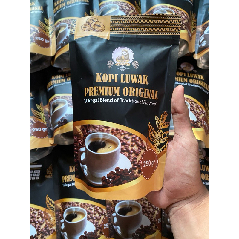 Kopi Luwak Premium Original & Kopi Luwak Biji Kopi Merah Premium