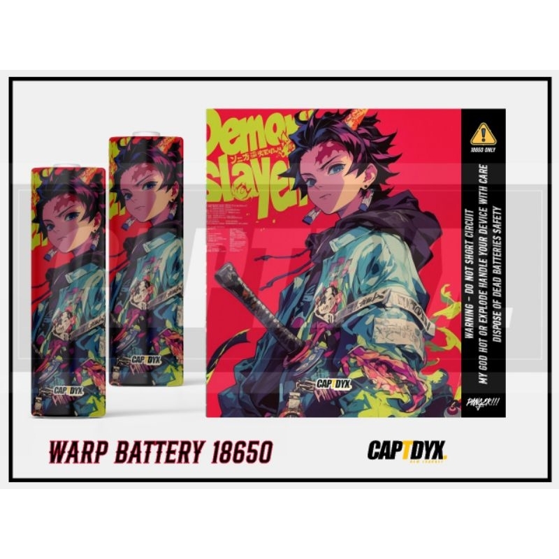 

Warp Battery 18650 Stiker Pelindung Baterai Device Kd#110-120
