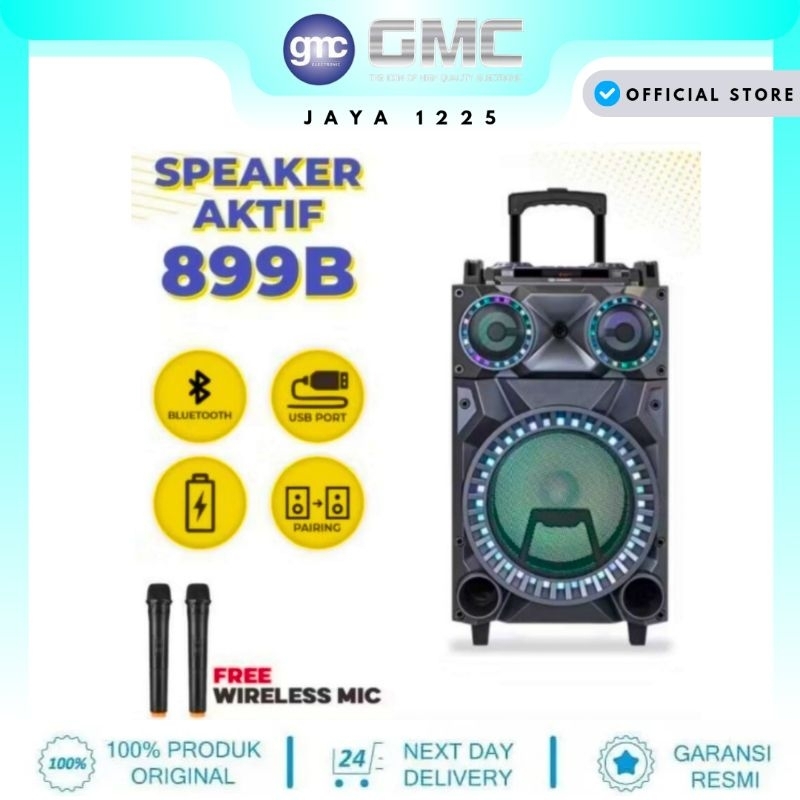 SPEAKER 899B GMC FREE MIC 2pcs wireles