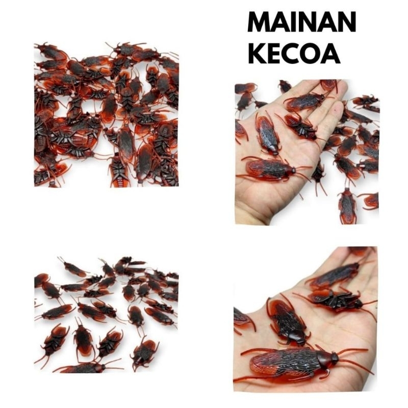 Kecoa Palsu Mainan Kucing Kecoa Prank Lipan Lipas Kalajengking Kelajengking Prank