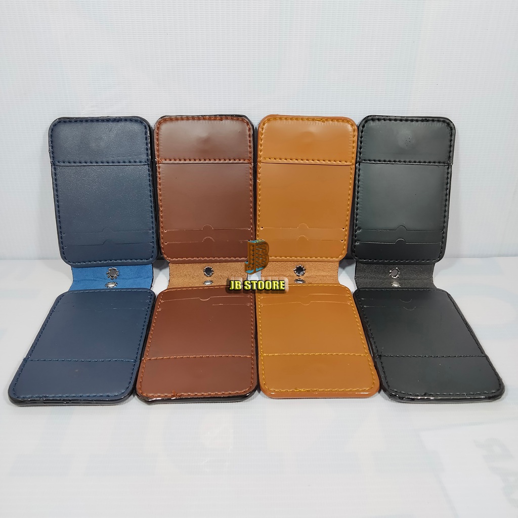 

YEN Tempat Id Card BUMN Saku Magnet Kulit / Id Card Holder Bumn Indonesia Lipat / Name Tag Bumn