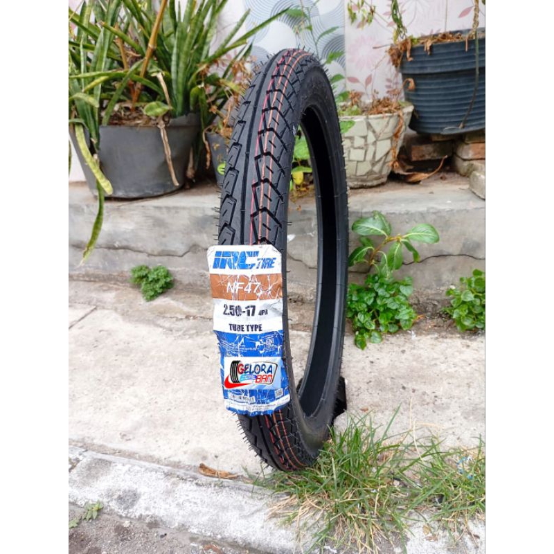 Ban Irc Nf47 250-17 Tubetype / Bukan Tubeles Ban Montor Astra Legenda Supra Revo Vega Jupiter Smash 