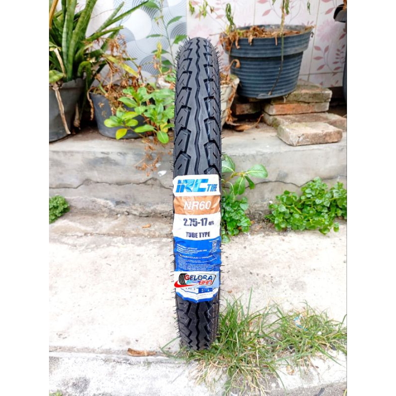 Ban Irc NR60 275-17 Tubetype / Bukan Tubeles Ban Montor Supra Revo Vega Jupiter Satria Smash Shogun 