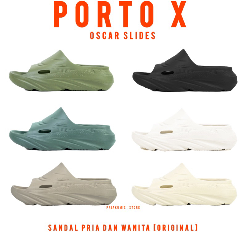 Porto X - Sandals Unisex Oscar Slides