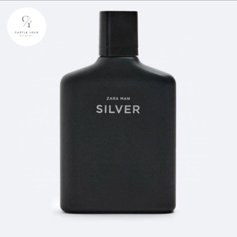Parfume Pria Zara Men's Silver Original 100ml